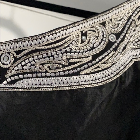 Silk one shoulder WHBM shirt - Picture 2 of 3